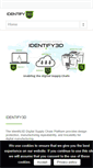 Mobile Screenshot of identify3d.com